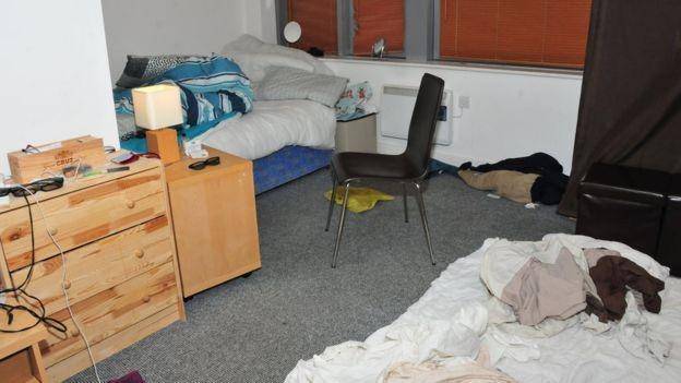(Lokasi apartemen tempat Reynhard Sinaga memperkosa para korbannya) Dokumentasi Kepolisian Manchester