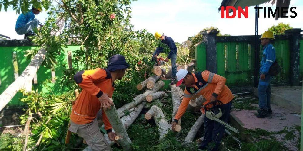 Selain siaga bencana banjir BPBD PPU juga menyiagakan bencana angin puting beliung (IDN Times/Ervan Masbanjar)