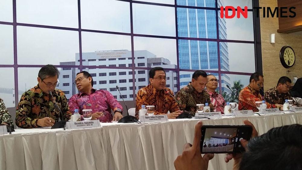 Kerja sama BPK dan KPK (IDN Times/Helmi Shemi)