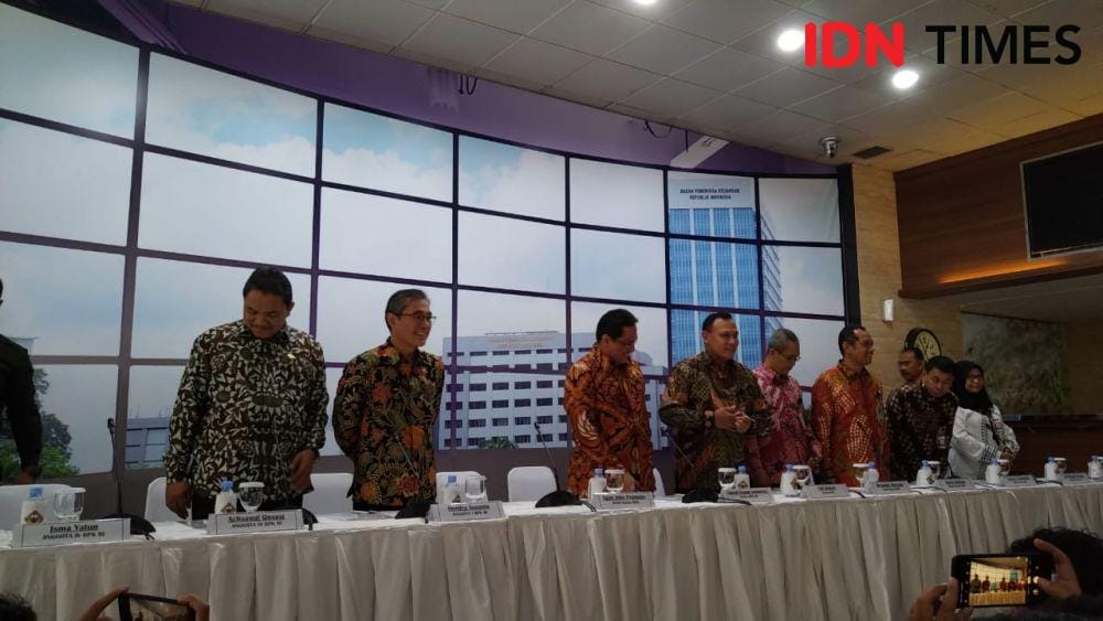 Kerja sama BPK dan KPK (IDN Times/Helmi Shemi)