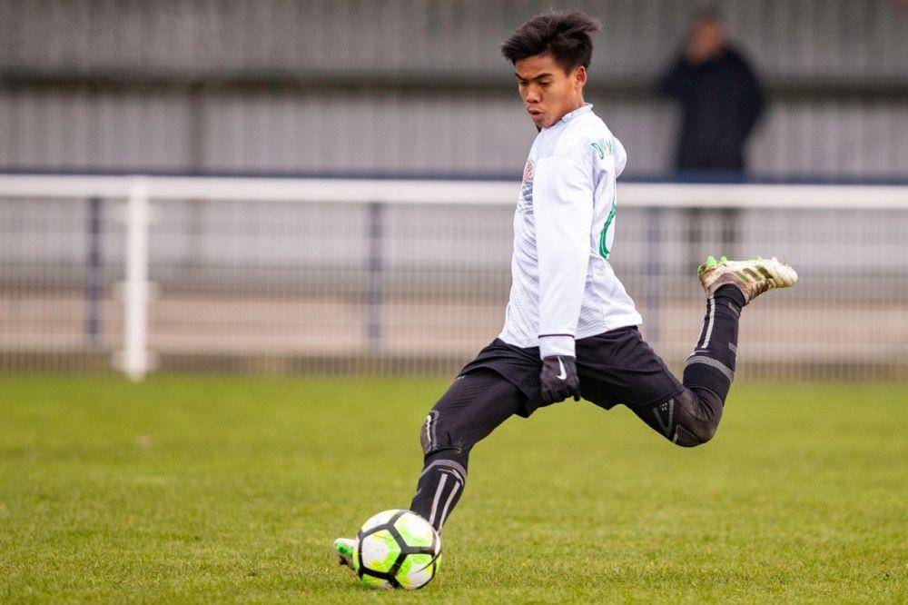 Gelandang Garuda Select, David Maulana. Dok. Mola TV