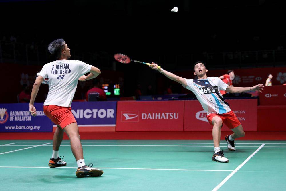 Fajar Alfian/Muhammad Rian Ardianto amankan babak pertama Malaysia Masters 2020 (IDN Times/PBSI)