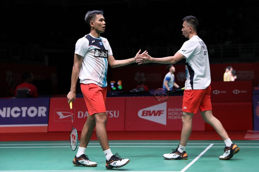 Fajar Alfian/Muhammad Rian Ardianto amankan babak pertama Malaysia Masters 2020 (IDN Times/PBSI)