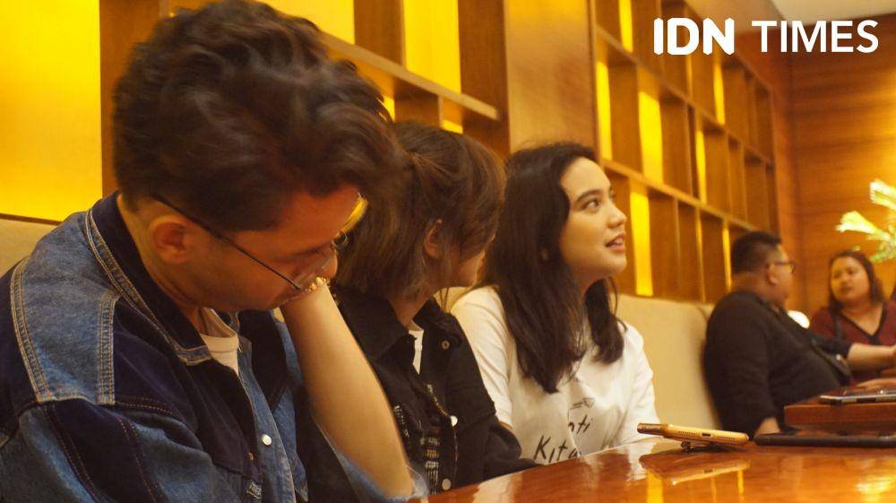 Nonton bareng bersama pemain film Nanti Kita Cerita Tentang Hari Ini di Medan (DN Times/Masdalena Napitupulu)