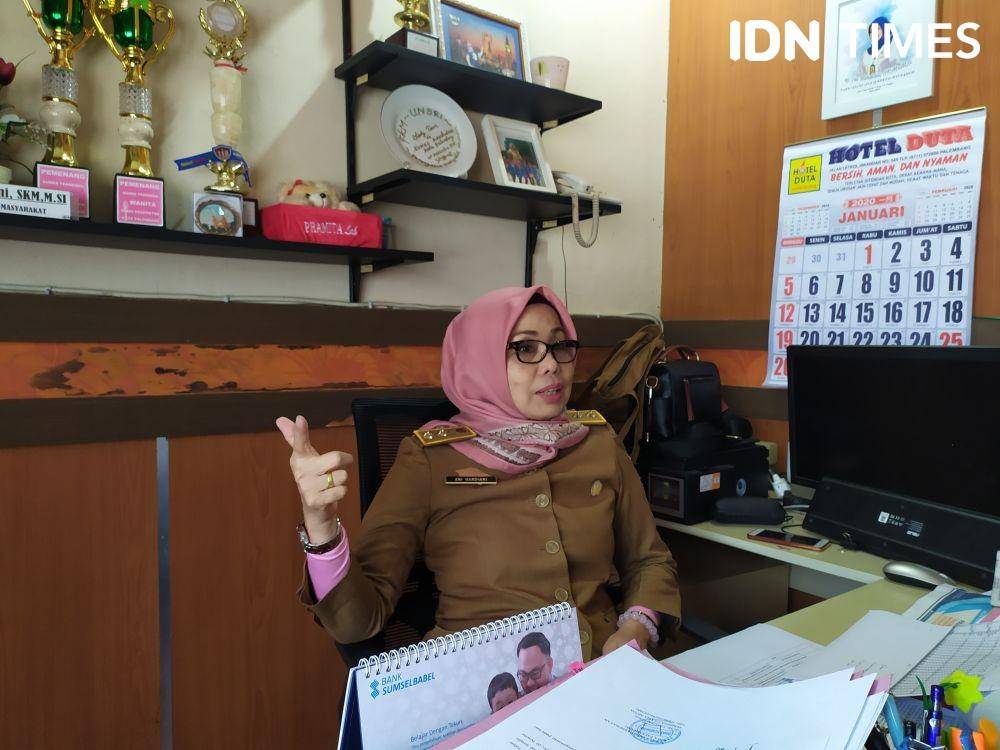 Kabid Kesehatan Masyarakat Eni Mardiani (IDN Times/Feny Maulia Agustin)