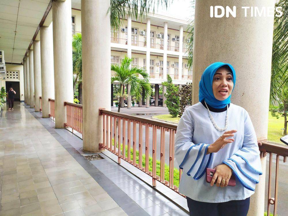 Kepala Humas dan Protokol UGM. IDN Times/Siti Umaiyah