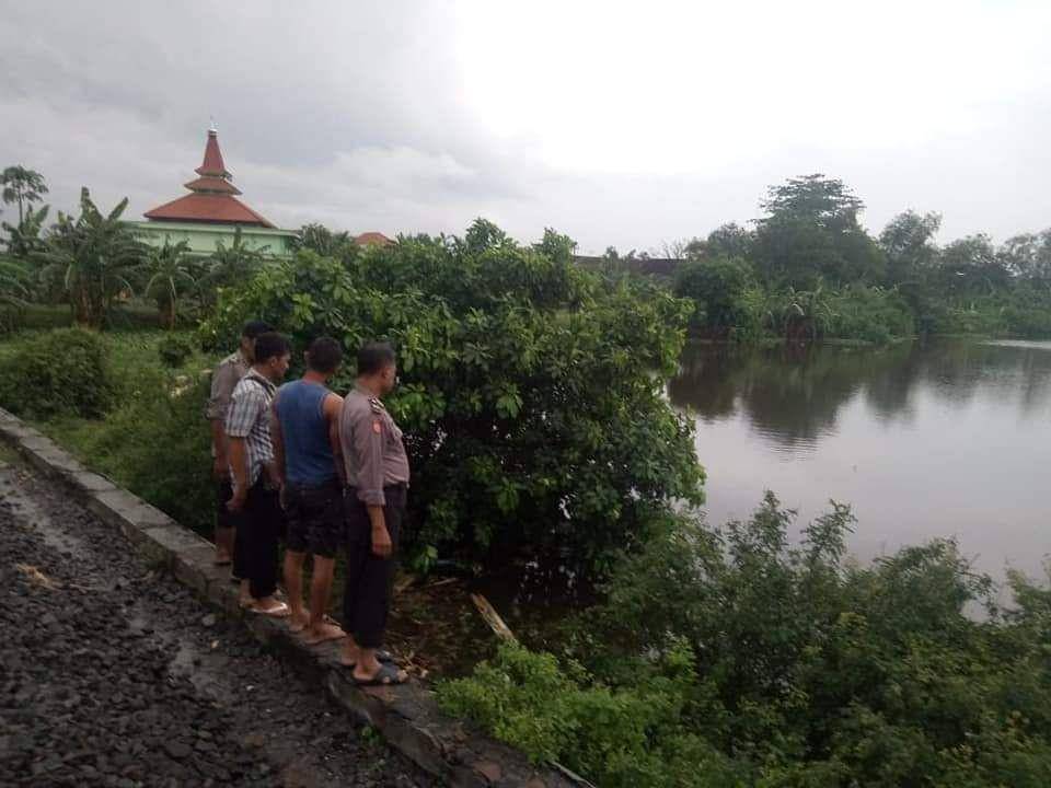 Lokasi rawa Desa Sogo tempat ditemukannya kedua korban tewas tenggelam. IDN Times/Dok. Humas Polres Lamongan