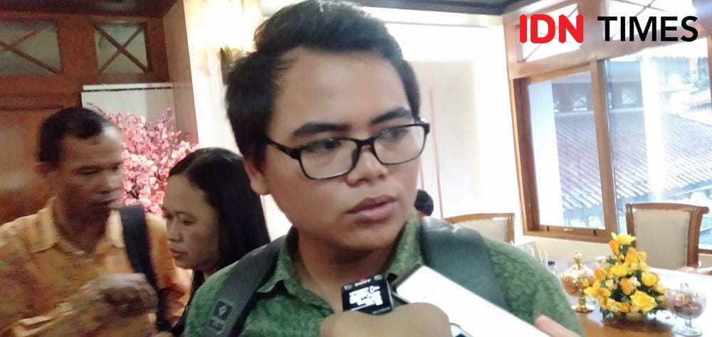Kuasa Hukum Pendeta Sitorus, Budi Hermawan. IDN Times/Daruwaskita