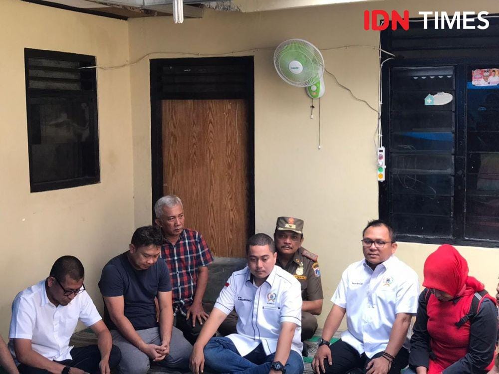 DPRD DKI Jakarta saat meninjau banjir (IDN Times/Gregorius Aryodamar P)