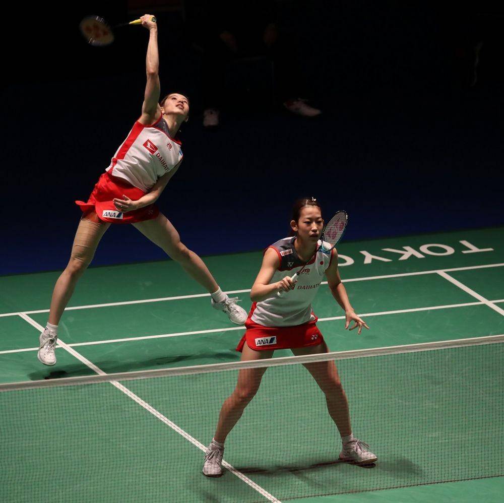 Ganda putri Jepang, Nami Matsuyama/Chiharu Shida. bwfbadminton.com