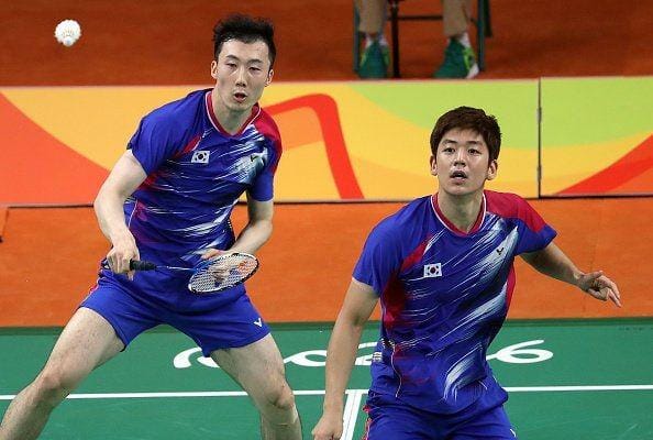 Lee Yong-dae, ganda putra Korea Selatan. Twitter/@badmintonupdate