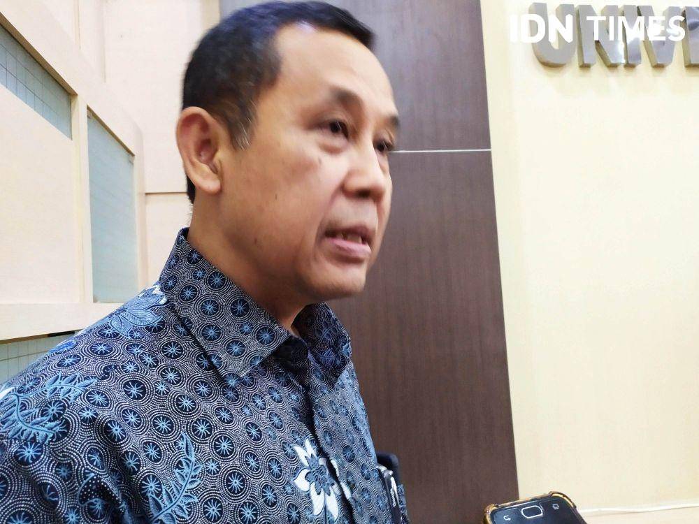 Pakar Hidrologi Departemen Teknik Sipil UGM, Rachmad Jayadi. IDN Times/Siti Umaiyah