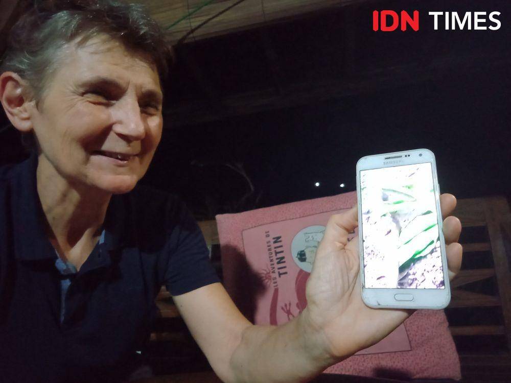 Beberapa hari sebelumnya, rumah Elisabeth juga kemasukan ular. (IDN Times/Tunggul Damarjati)