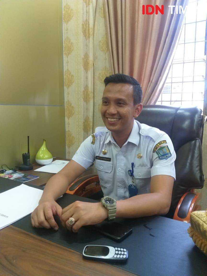 Sofyan Siregar, Kabag Umum Pemko Binjai yang masih berusia muda (IDN Times/Bambang Suhandoko)