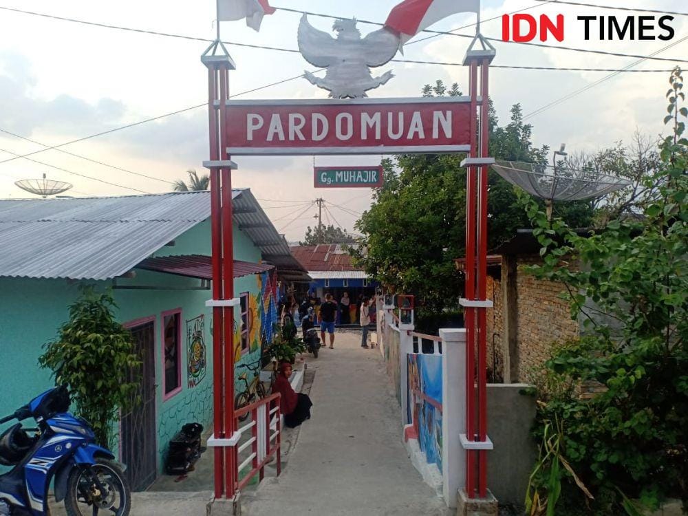 Gang Muhajir, kampung tematik pertama di Siantar (IDN Times/Gideon Aritonang)