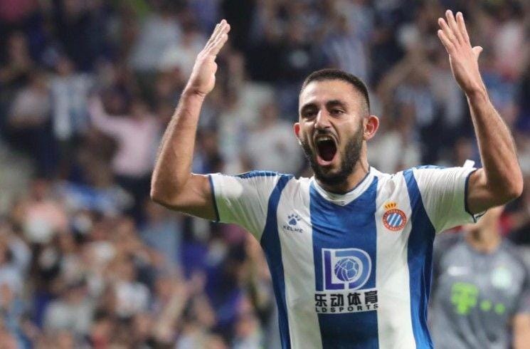 Pemain Espanyol, Matias Vargas. mundoalbicelesta.com