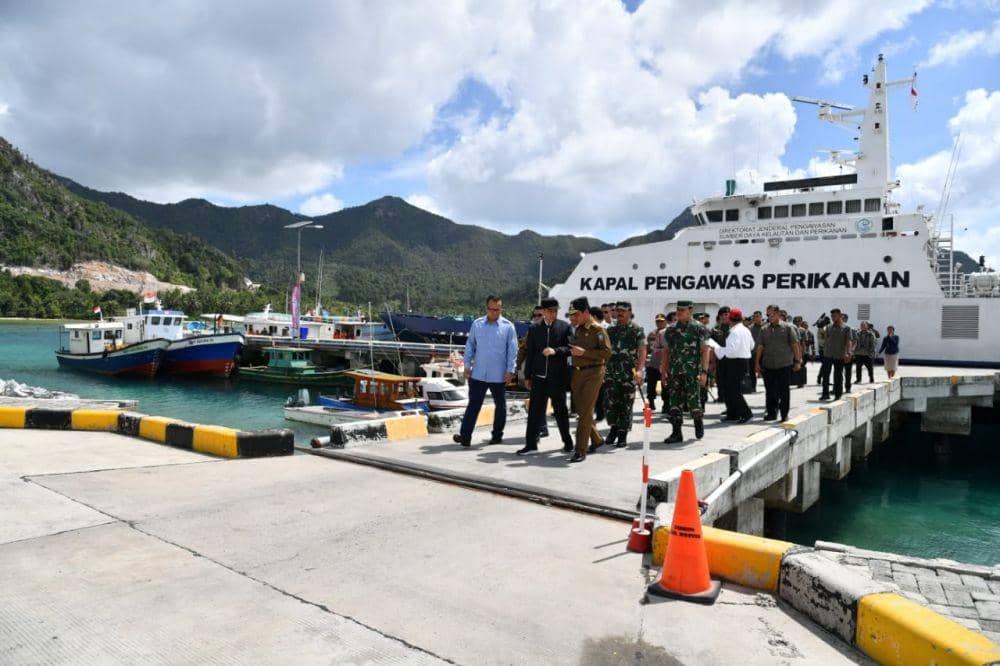 Presiden Jokowi di Natuna, Riau, Rabu 8 Januari 2020 (Dok. Biro Pers Kepresidenan)