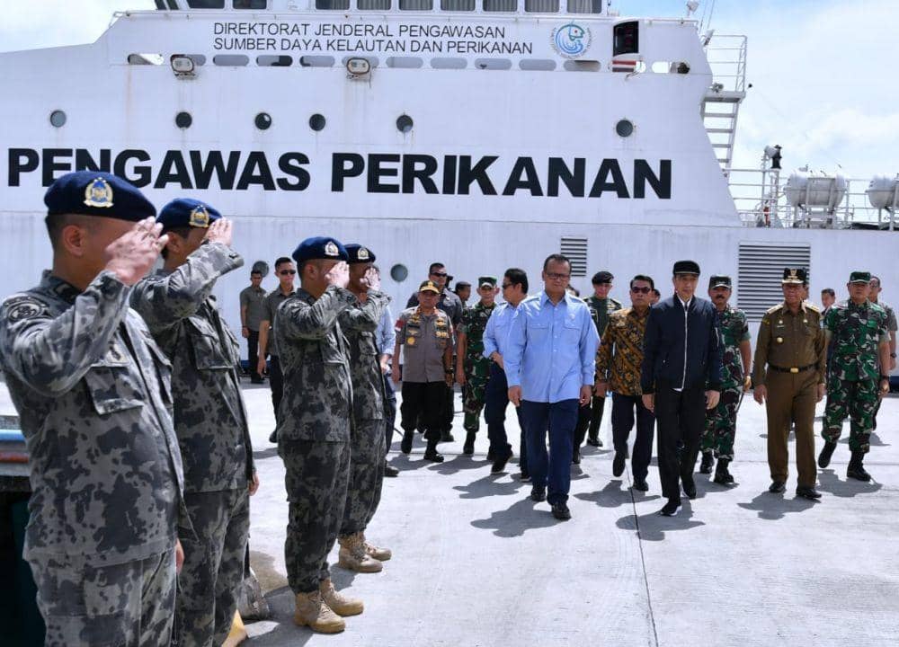 Presiden Jokowi di Natuna, Riau, Rabu 8 Januari 2020 (Dok. Biro Pers Kepresidenan)