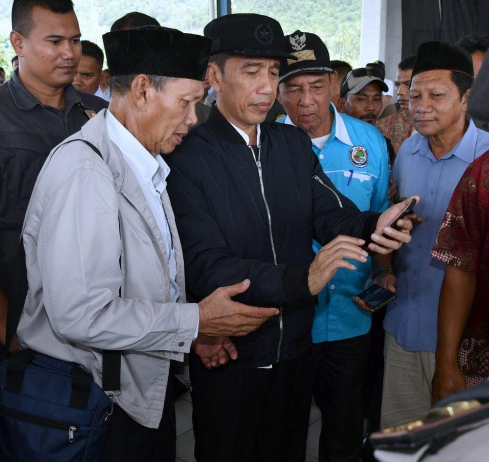 Presiden Jokowi di Natuna, Riau, Rabu 8 Januari 2020 (Dok. Biro Pers Kepresidenan)