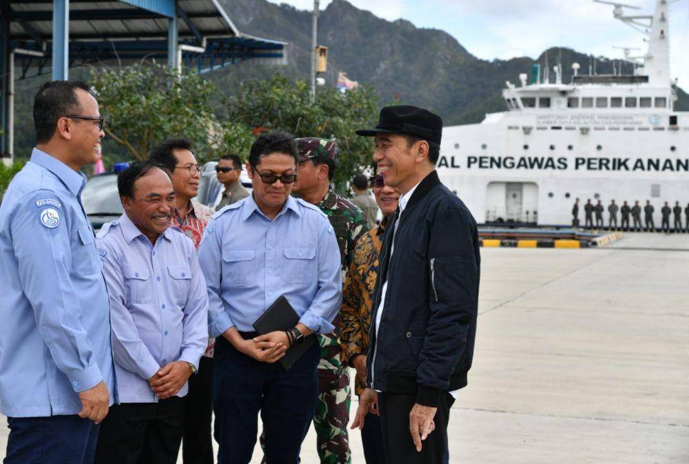 Presiden Jokowi di Natuna, Riau, Rabu 8 Januari 2020 (Dok. Biro Pers Kepresidenan)