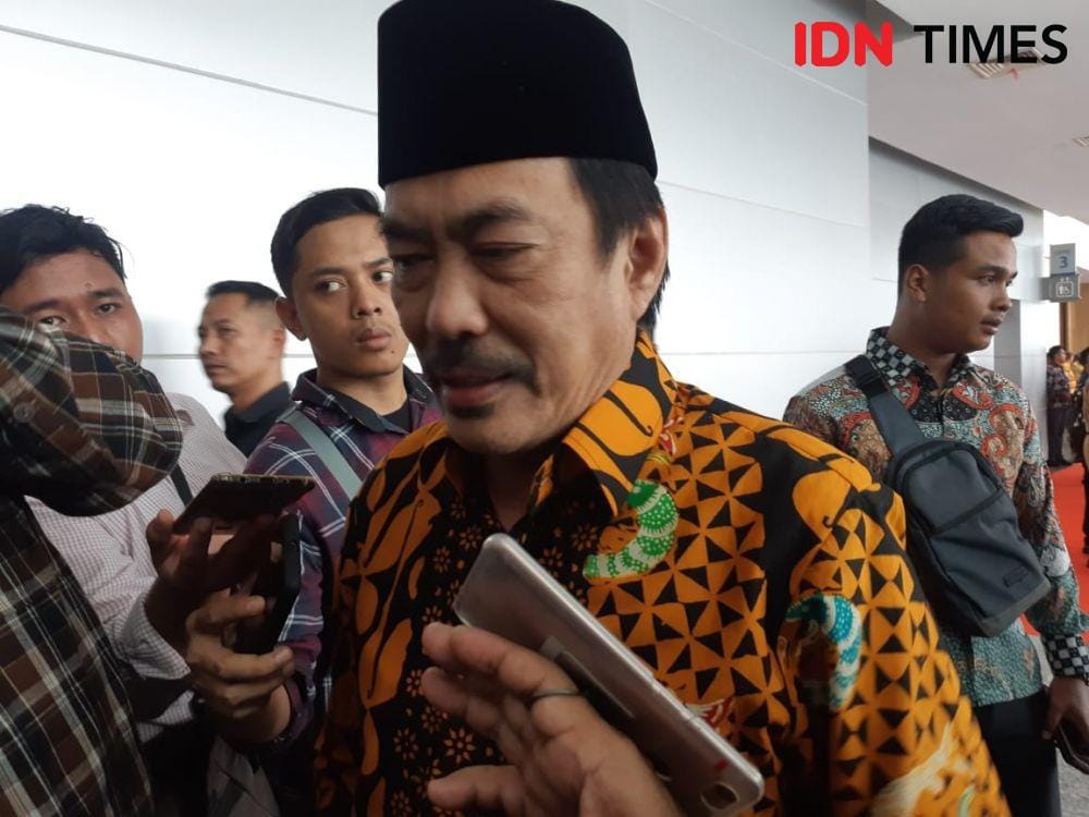 Wakil Bupati Sidoarjo,Nur Achmad Syaifuddin saat ditemui di Grand City Surabaya, Kamis (9/1). IDN Times/Ardiansyah Fajar