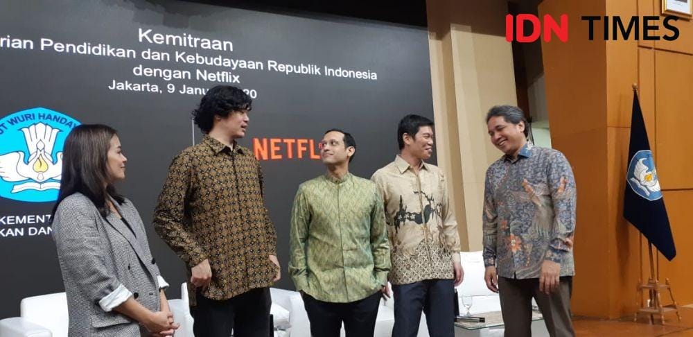 Kerjasama Kementerian Pendidikan dan Kebudayaan dengan Netflix (IDN Times/Margith Juita Damanik)