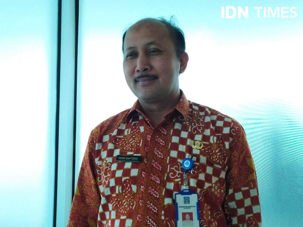 Heru Saptono, Kepala Dinas Pertanian, Pangan dan Perikanan Sleman. IDN Times/Siti Umaiyah