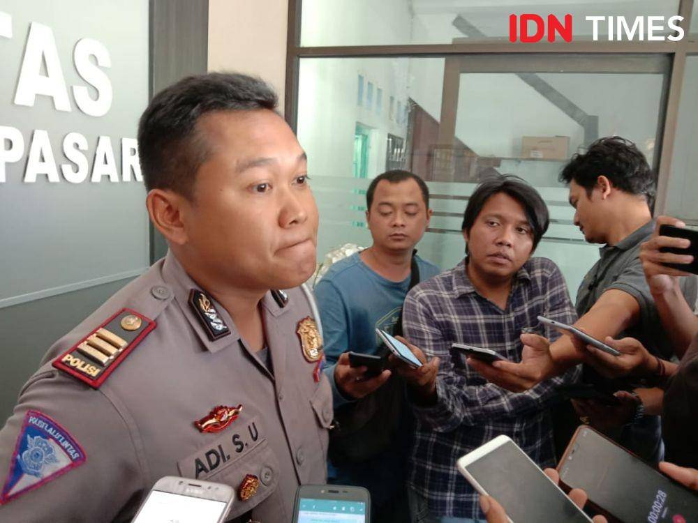 Kasat Lantas Polresta Denpasar, AKP Adi Sulistyo Utomo. (IDN Times/Ayu Afria)