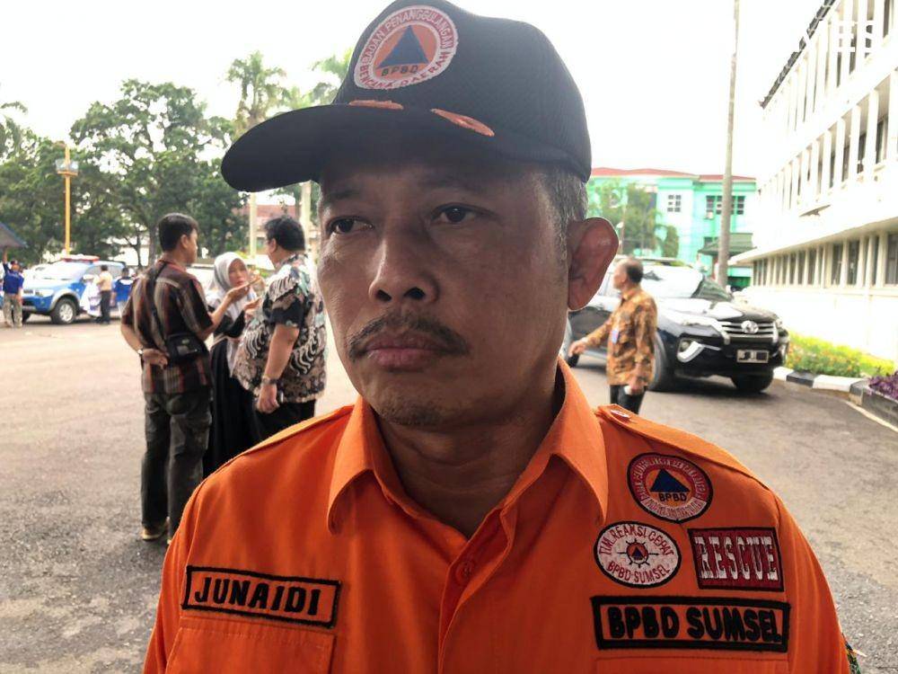 Kepala UPTB Trauma Healing, Badan Penanggulangan Bencana Daerah (BPBD) Sumsel, Junaidi (IDN Times/Rangga Erfizal)