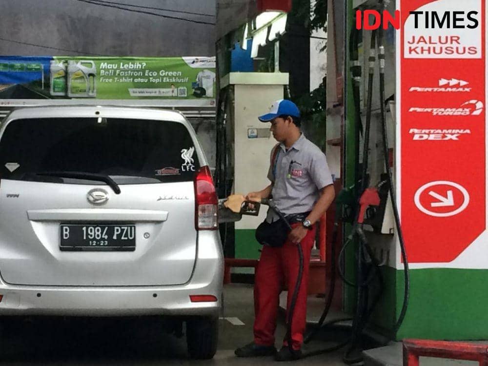 Pom bensin Pertamina (IDN Times/Irfan Fathurohman)