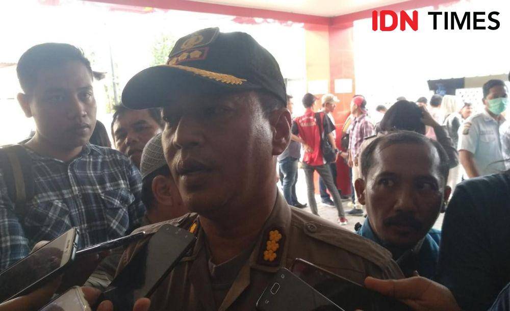 Kabid Humas Polda Sumut Kombes Pol Tatan saat beri keterangan (IDN Times/Fadli Syahputra)