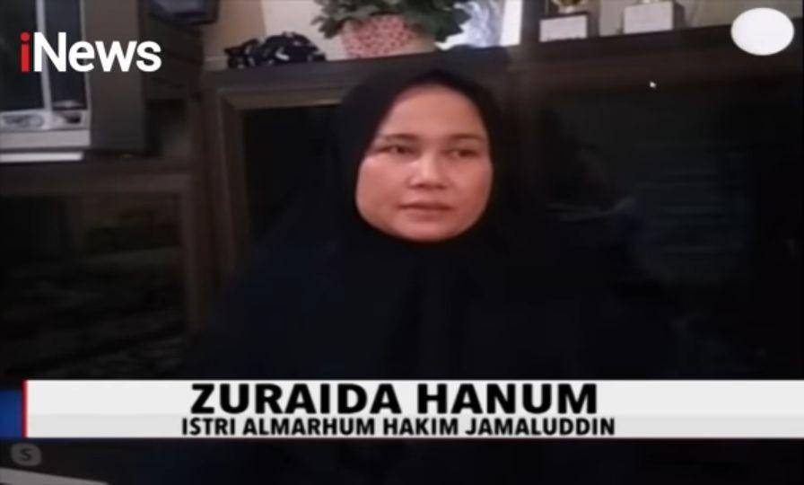 ZH saat tayangan langsung di stasiun iNews TV (Sumber : iNews TV)