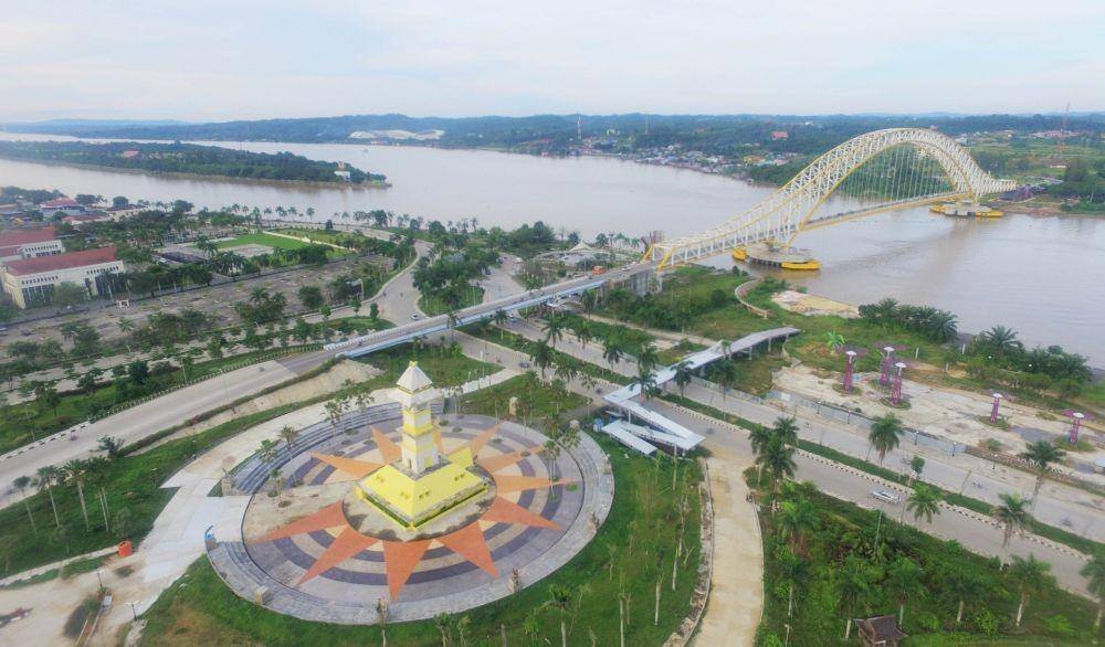 Sebagian wilayah di Kecamatan Tenggarong, Kutai Kartanegara. (Sumber: kukarkab.go.id)