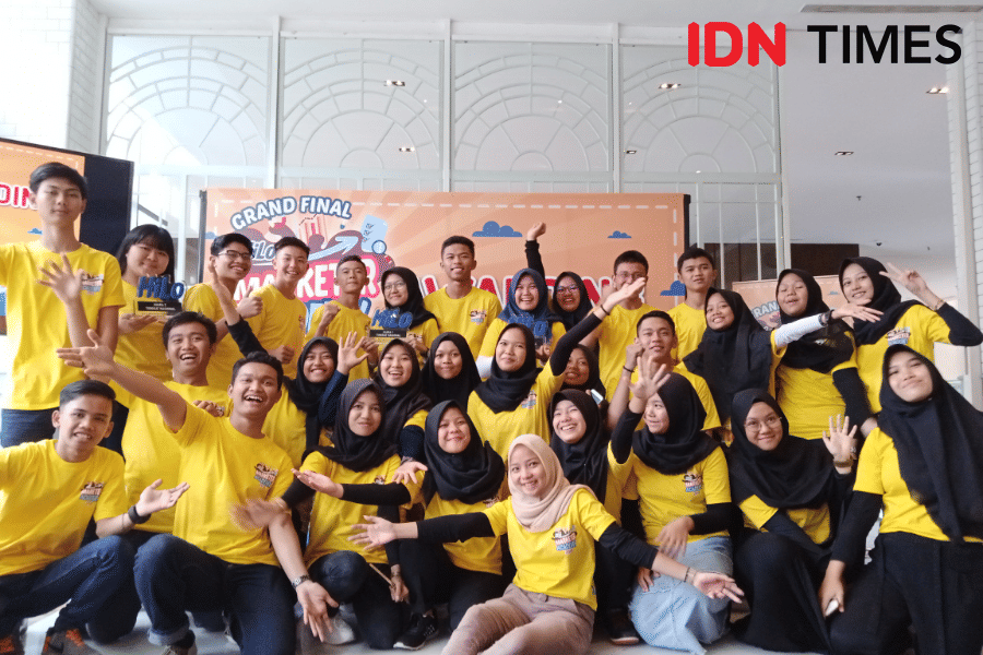 Para grand finalis HiLo Marketer Academy di Veranda Hotel. 9 Januari 2019. IDN Times/Ayuningtyas Juliana