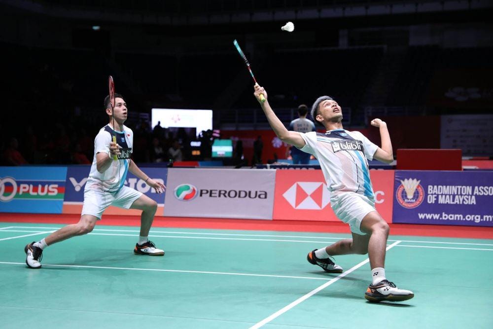 Fajar Alfian/Muhammad Rian Ardianto amankan tiket semifinal Malaysia Masters 2020 (IDN Times/PBSI)