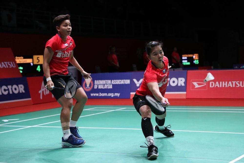 Pasangan Greysia Polii/Apriyani Rahayu amankan tiket semifinal Malaysia Masters 2020 (IDN Times/PBSI)