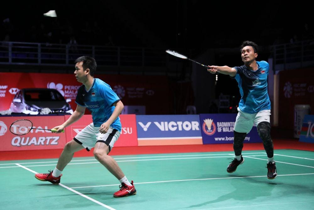 Hendra Setiawan/Mohammad Ahsan lolos ke babak semifinal Malaysia Masters 2020 (IDN Times/PBSI)