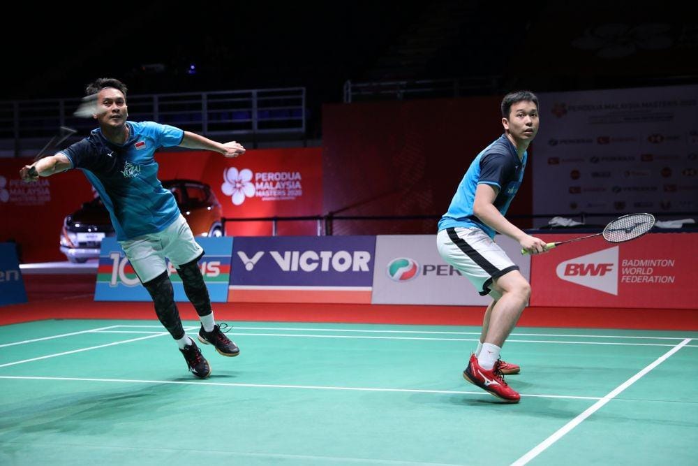 Hendra Setiawan/Mohammad Ahsan lolos ke babak semifinal Malaysia Masters 2020 (IDN Times/PBSI)