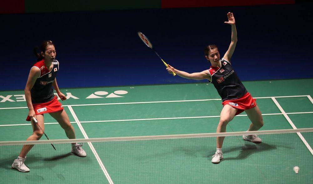 Pasangan ganda putri Jepang, Nami Matsuyama/Chiharu Shida. Bwfbadminton.com
