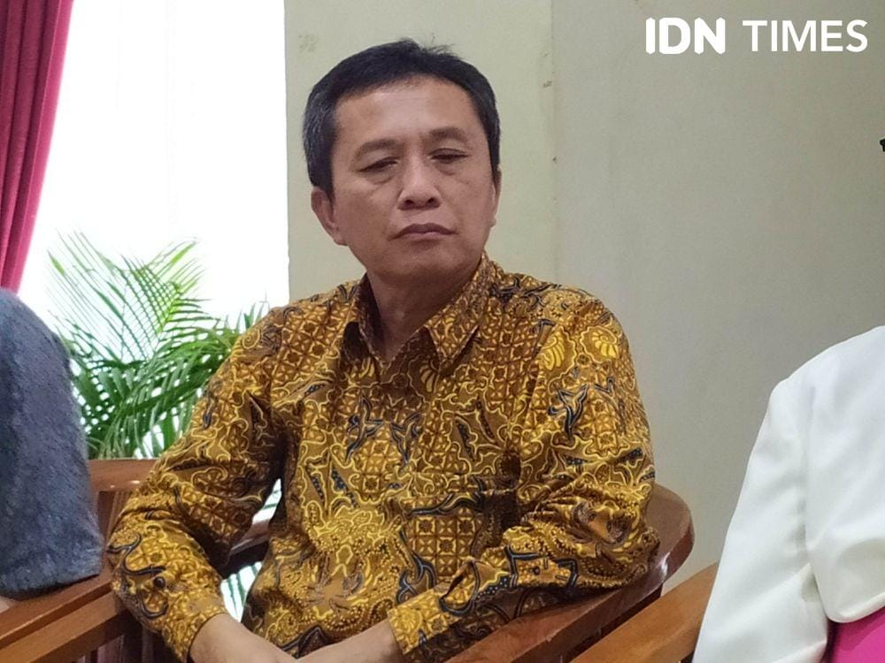 Rektor USD. IDN Times/Siti Umaiyah