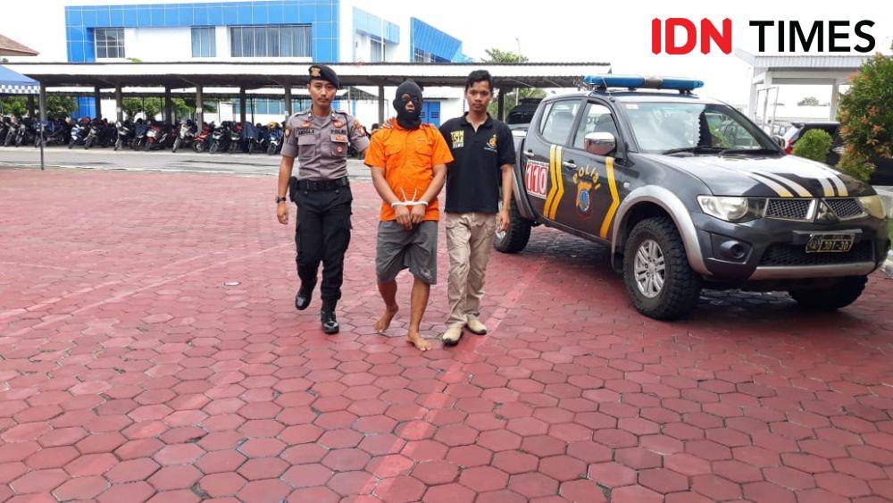 BR pelaku pemerkosa putri kandungnya. IDN Times/Daruwaskita