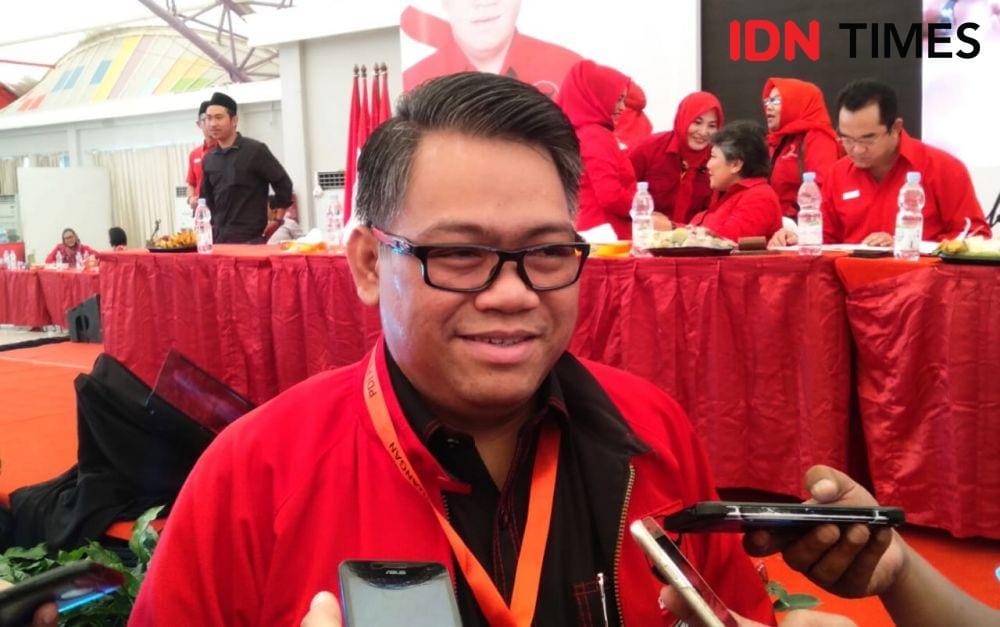 Ketua DPD PDIP Sumsel, Giri Ramanda/IDN Times/Sidratul Muntaha