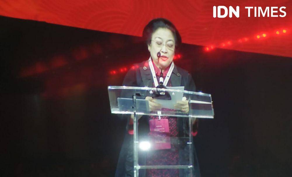(Ketua Umum PDI Perjuangan Megawati Soekarnoputri) IDN Times/Aldzah Fatimah Aditya