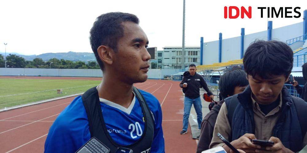 Beni Oktovianto resmi bergabung dengan Persib (IDN Times/Galih Persiana)