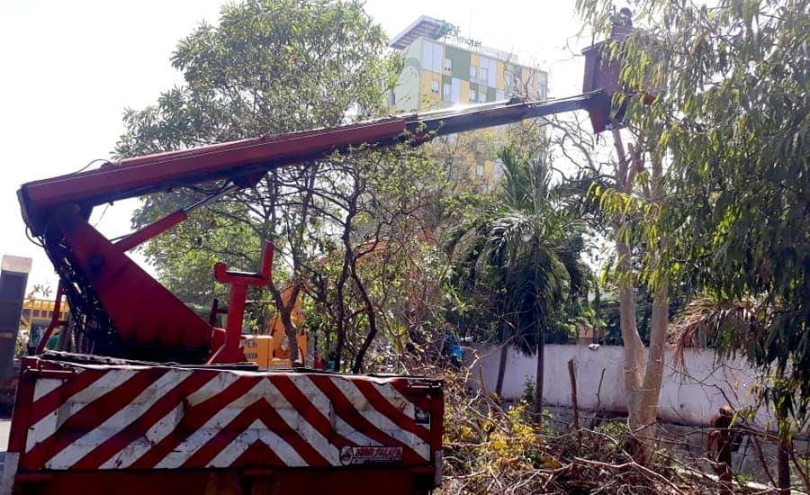 Ilustrasi perantingan besar-besaran. Dok Humas Pemkot Surabaya