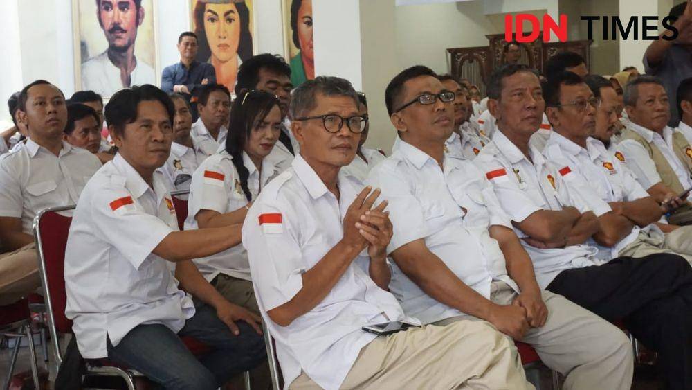 Suasana Rakercabsus DPC Partai Gerindra Surabaya, Sabtu (11/1). IDN Times/Fitria Madia