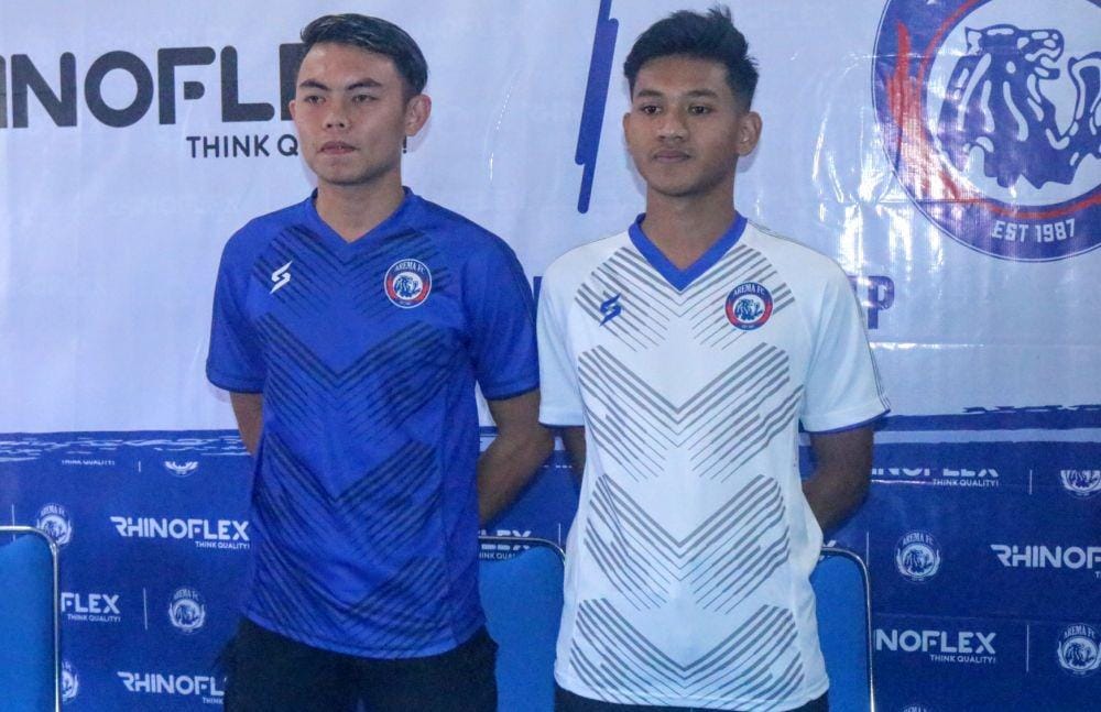 Jersey pramusim Arema FC tidak akan dijual bebas. IDN Times/ Alfi Ramadana