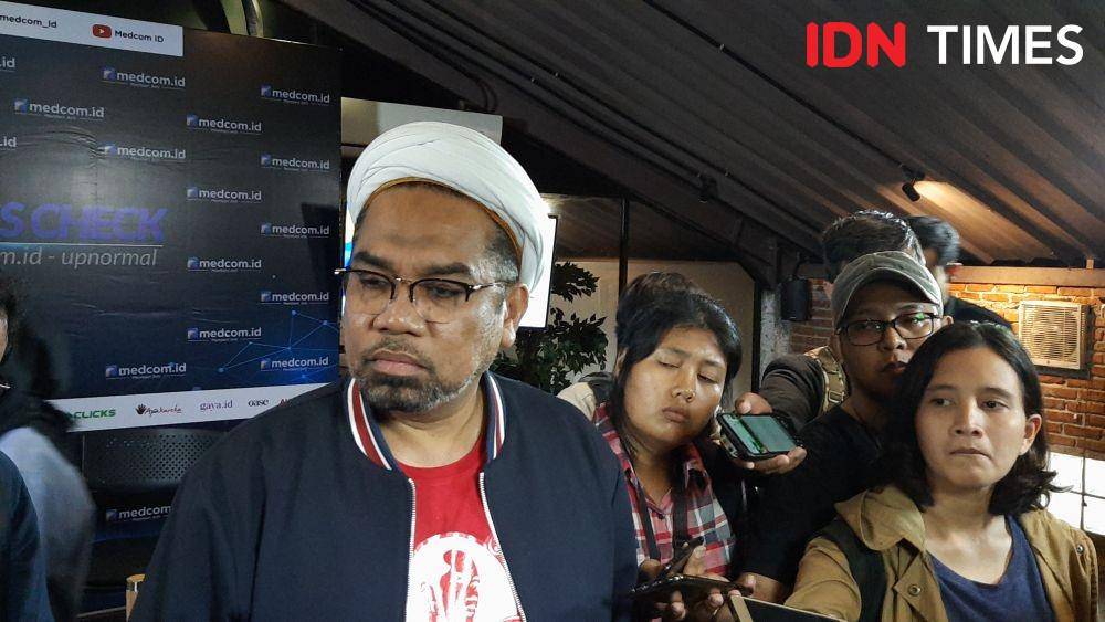 Tenaga Ahli Utama Kantor Staf Presiden Ali Mochtar Ngabalin. (IDN Times/Gregorius Aryodamar P)