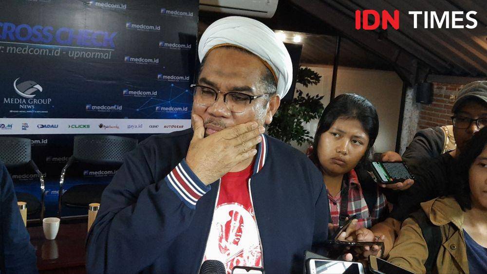 (Tenaga Ahli Utama Kantor Staf Presiden Ali Mochtar Ngabalin) IDN Times/Gregorius Aryodamar P