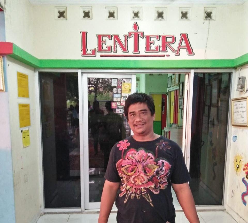 Puger Mulyono Pendiri Yayasan Lentera/ istimewa